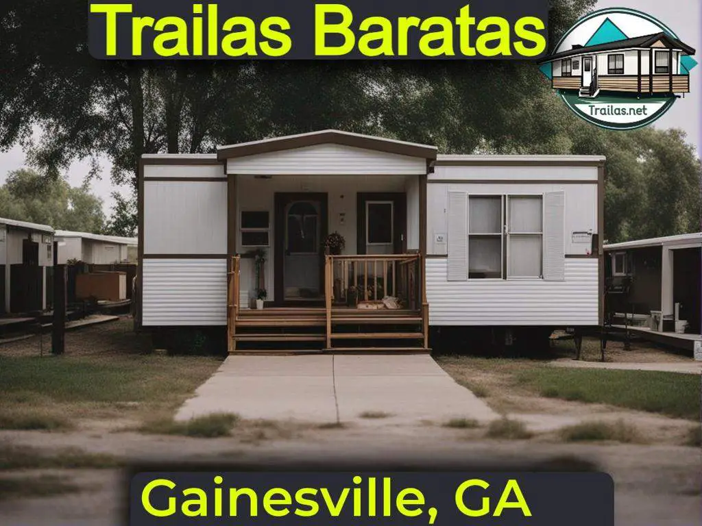 Busca parques de trailas en renta con precios asequibles y datos de contacto para un alojamiento con bajo presupuesto en Gainesville, Georgia.