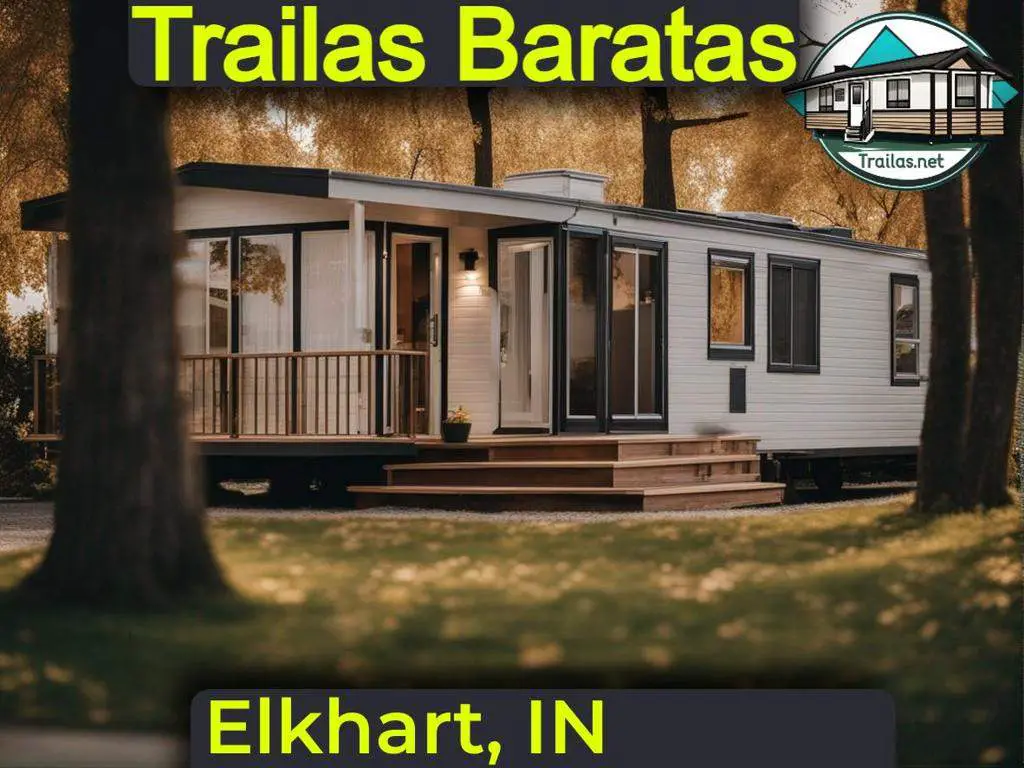 Teléfonos y direcciones de parques de trailas en renta para una vivienda asequible y rentable en Elkhart, Indiana.