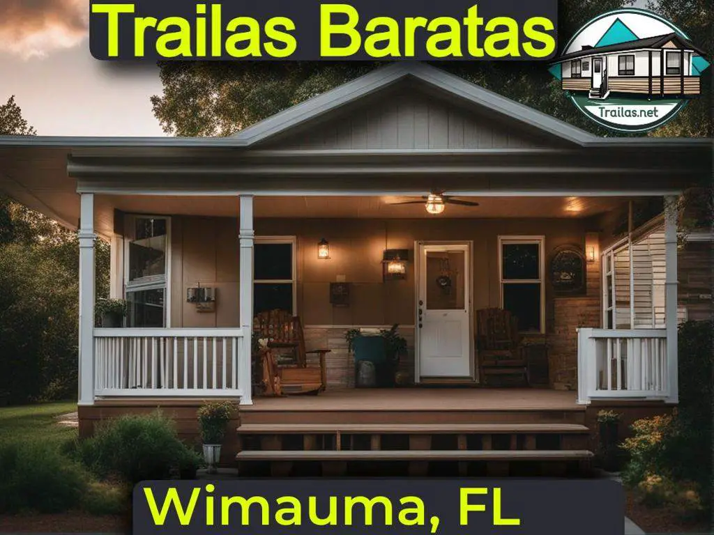 Teléfonos y direcciones de parques de trailas a precios asequibles para una vivienda cómoda en Wimauma, Florida.