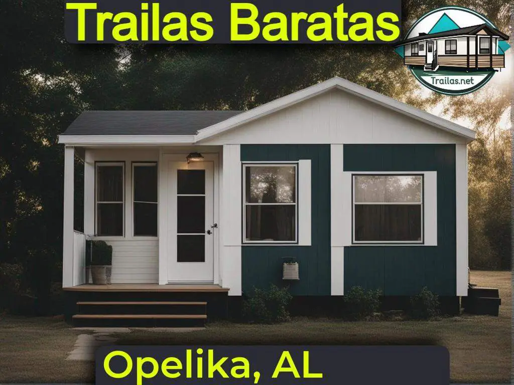 Encuentra parques de trailas con precios económicos y detalles de contacto para vivir con bajo presupuesto en Opelika, Alabama.