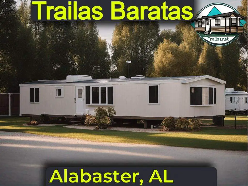 Obtén el teléfono y dirección de parques de trailas baratos para una vida sencilla y cómoda en Alabaster, Alabama.