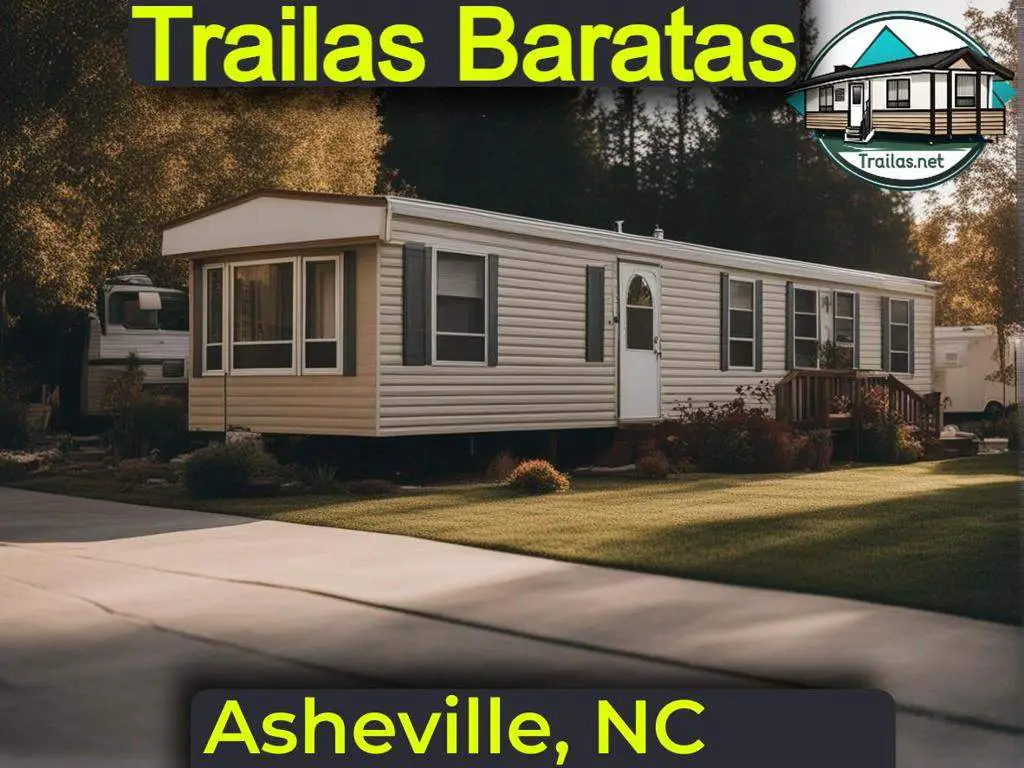 Inspecciona parques de trailas con contacto y direcciones para una opción rentable de vivienda en Asheville, Carolina del Norte (North Carolina).