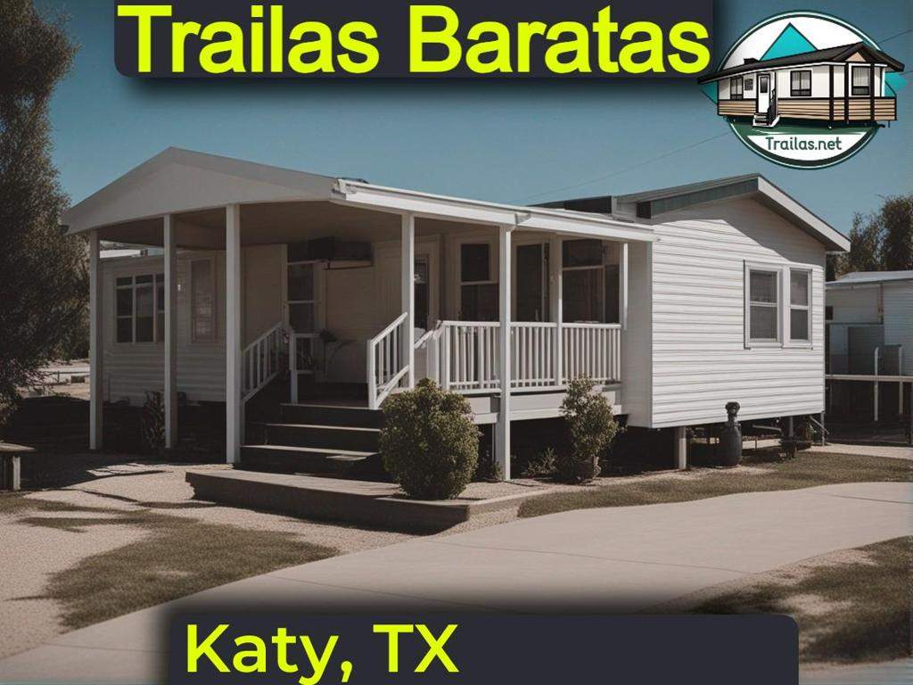 Parques de trailas baratos en alquiler con información de contacto y direcciones para vivir con bajo presupuesto en Katy, Texas.