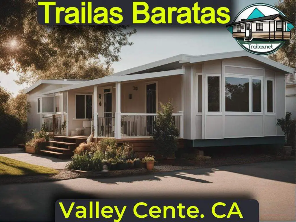 Parques de trailas baratos en alquiler con información de contacto y direcciones para una vivienda alcanzable en Valley Center, California.