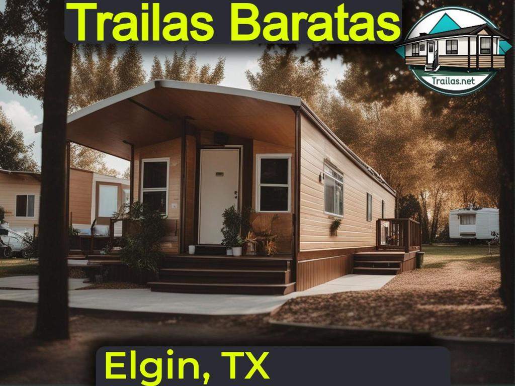 Encuentra parques de trailas con precios económicos y detalles de contacto para vivir con bajo presupuesto en Elgin, Texas.