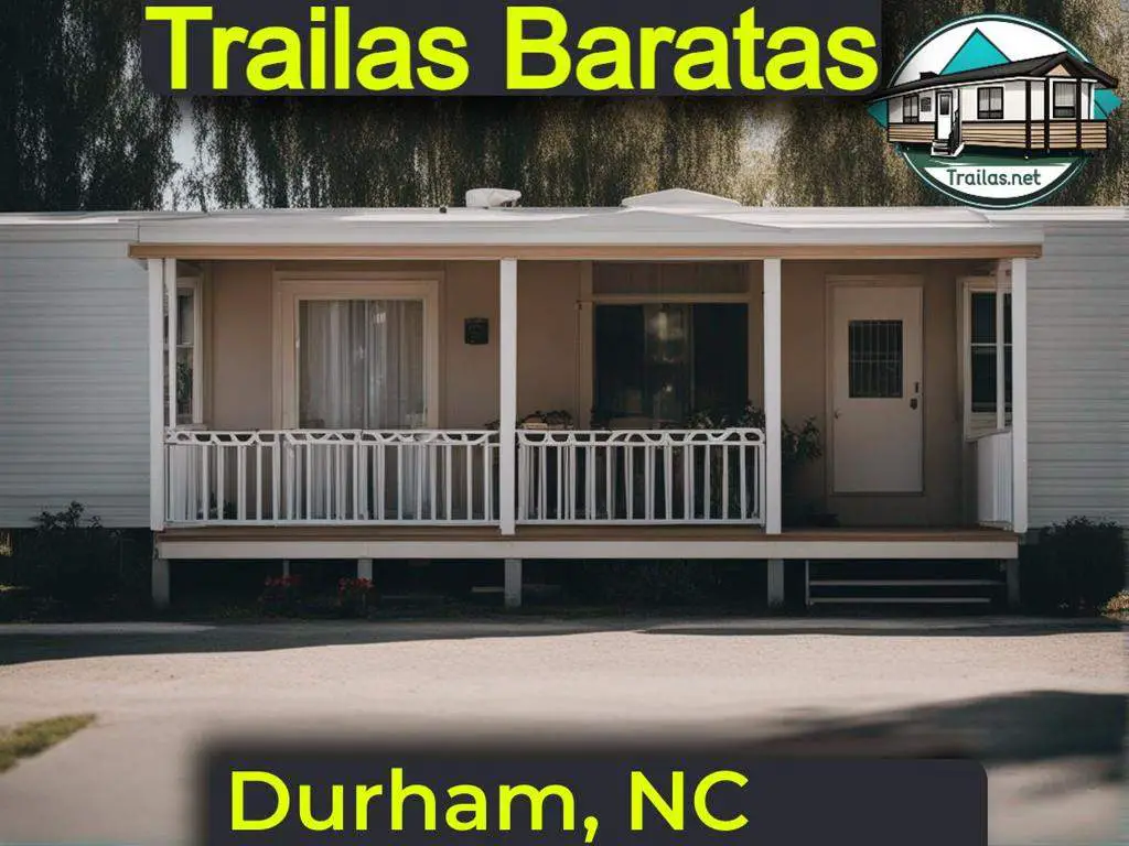 Parques de trailas baratas en renta con información de contacto y direcciones para vivir de forma económica en Durham, Carolina del Norte (North Carolina).
