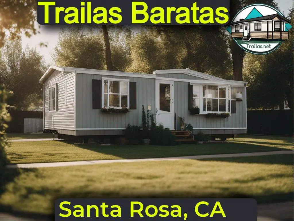 Explora parques de trailas en renta económicos con información de contacto y direcciones para vivir asequiblemente en Santa Rosa, California.
