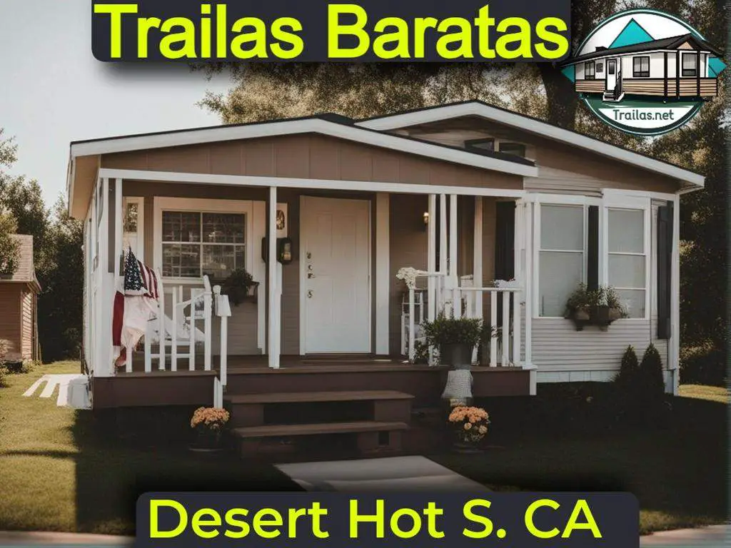 Encuentra parques de trailas con precios económicos y detalles de contacto para una renta accesible en Desert Hot Springs, California.