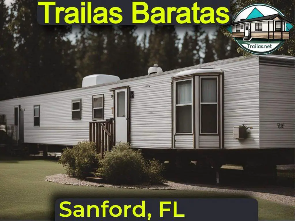 Busca parques de trailas en renta con precios asequibles y datos de contacto para un alojamiento con bajo presupuesto en Sanford, Florida.