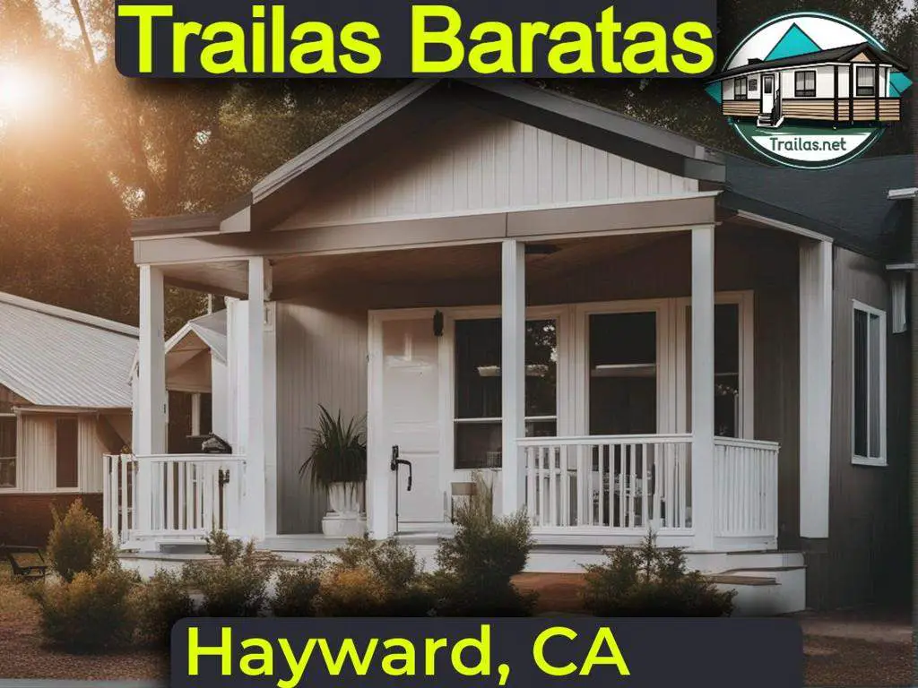 Inspecciona parques de trailas con contacto y direcciones para una opción de vivienda asequible en Hayward, California.