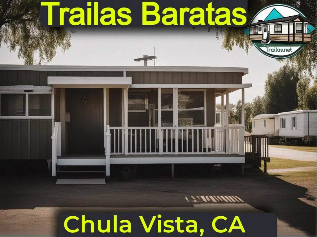 Parques de trailas baratas en renta con contacto y direcciones para una opción cómoda de vivienda en Chula Vista, California.
