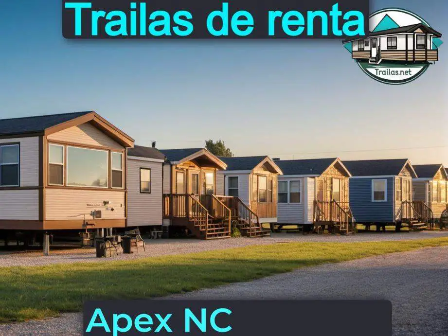 Parqueaderos y parques de trailas de renta disponibles para vivir cerca de Apex NC