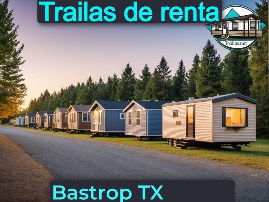 Parqueaderos y parques de trailas de renta disponibles para vivir cerca de Bastrop TX