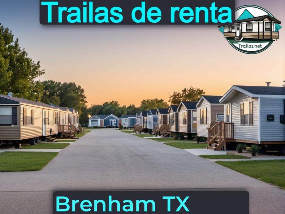 Parqueaderos y parques de trailas de renta disponibles para vivir cerca de Brenham TX