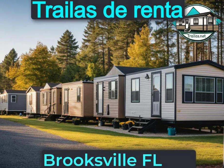 Parqueaderos y parques de trailas de renta disponibles para vivir cerca de Brooksville FL