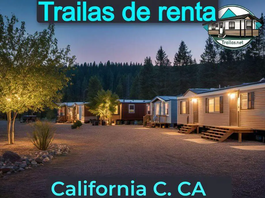 Parqueaderos y parques de trailas de renta disponibles para vivir cerca de California City CA