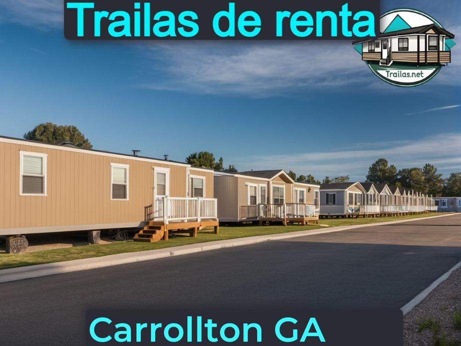 Parqueaderos y parques de trailas de renta disponibles para vivir cerca de Carrollton GA