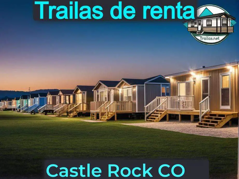 Parqueaderos y parques de trailas de renta disponibles para vivir cerca de Castle Rock CO