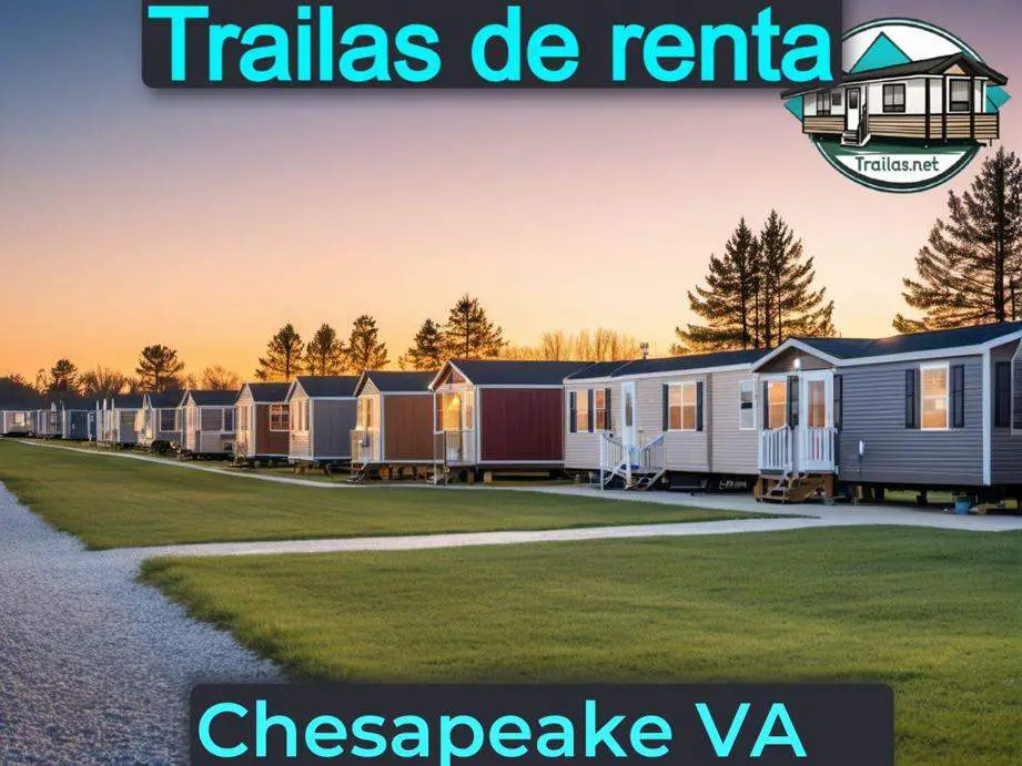 Parqueaderos y parques de trailas de renta disponibles para vivir cerca de Chesapeake VA