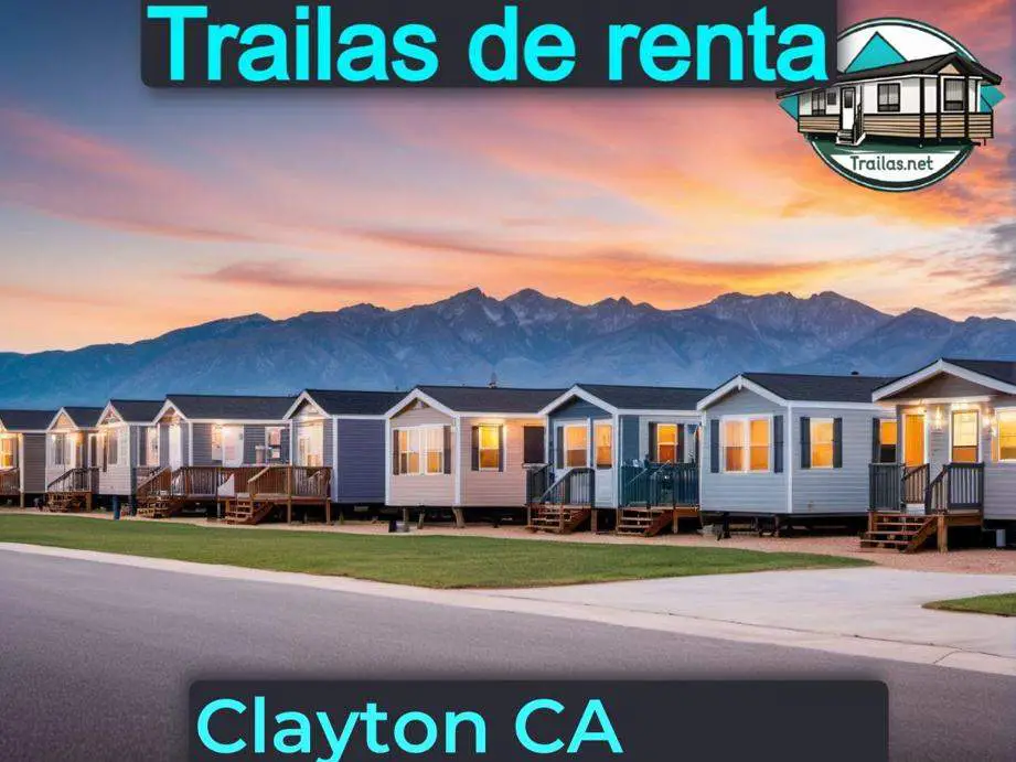 Parqueaderos y parques de trailas de renta disponibles para vivir cerca de Clayton CA