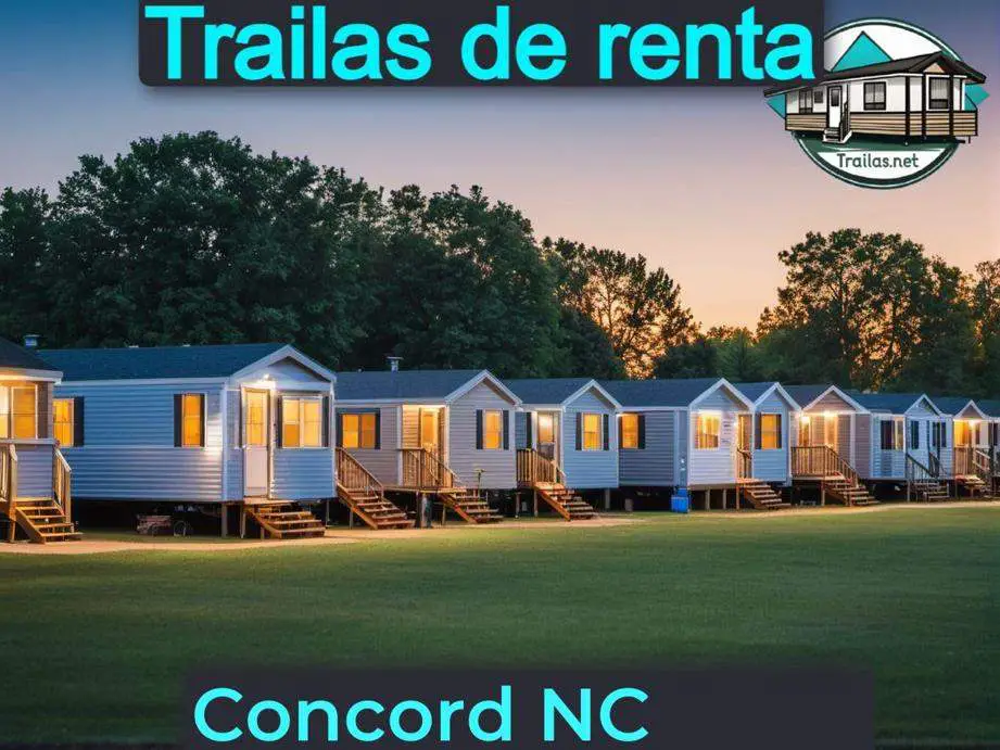 Parqueaderos y parques de trailas de renta disponibles para vivir cerca de Concord NC