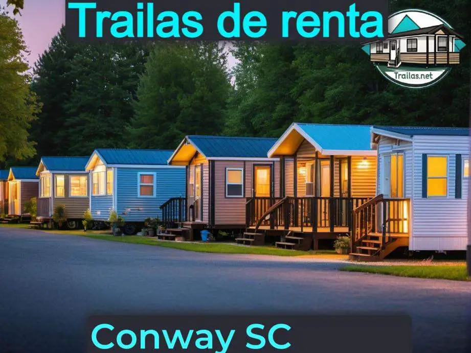 Parqueaderos y parques de trailas de renta disponibles para vivir cerca de Conway SC