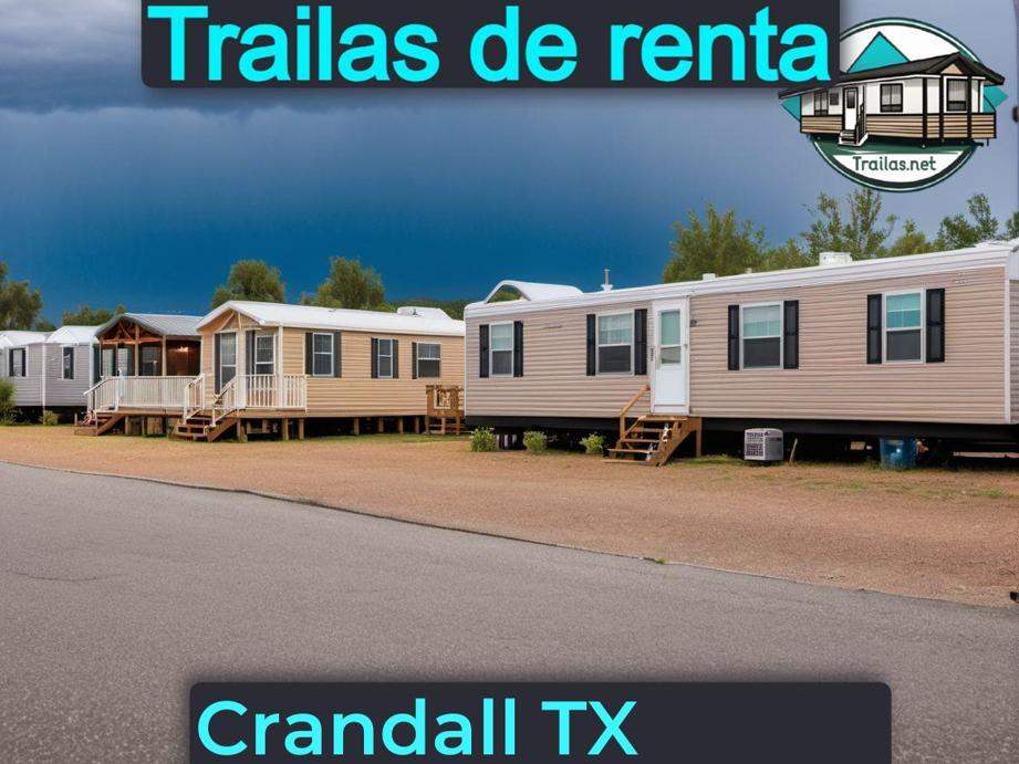 Parqueaderos y parques de trailas de renta disponibles para vivir cerca de Crandall TX