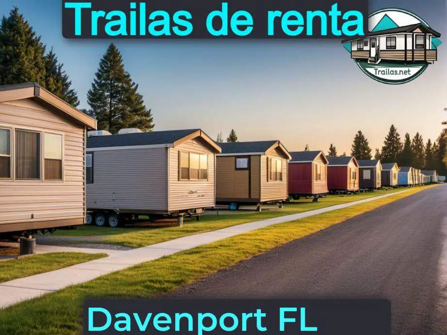 Parqueaderos y parques de trailas de renta disponibles para vivir cerca de Davenport FL