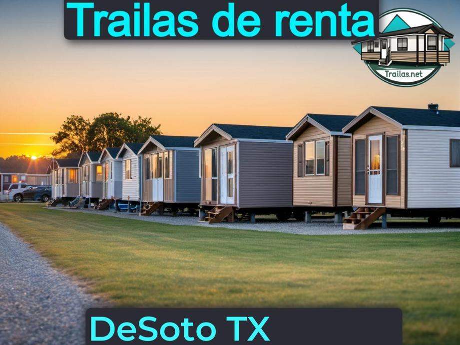 Parqueaderos y parques de trailas de renta disponibles para vivir cerca de DeSoto TX