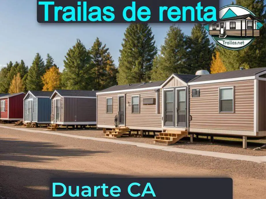 Parqueaderos y parques de trailas de renta disponibles para vivir cerca de Duarte CA