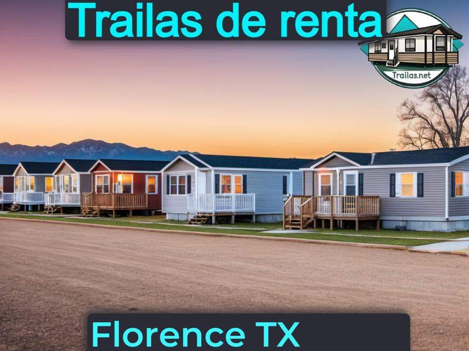 Parqueaderos y parques de trailas de renta disponibles para vivir cerca de Florence TX