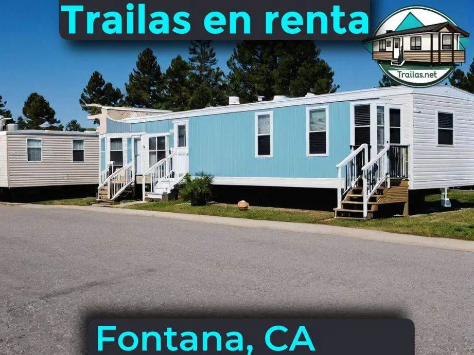 Parqueaderos y parques de trailas de renta disponibles para vivir cerca de Fontana CA