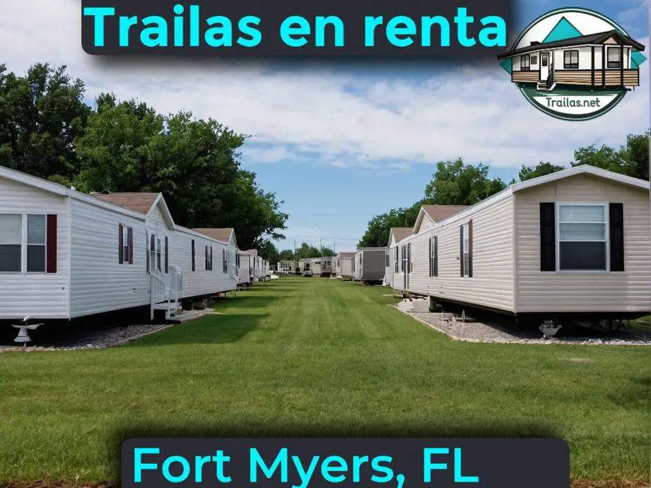 Parqueaderos y parques de trailas de renta disponibles para vivir cerca de Fort Myers FL