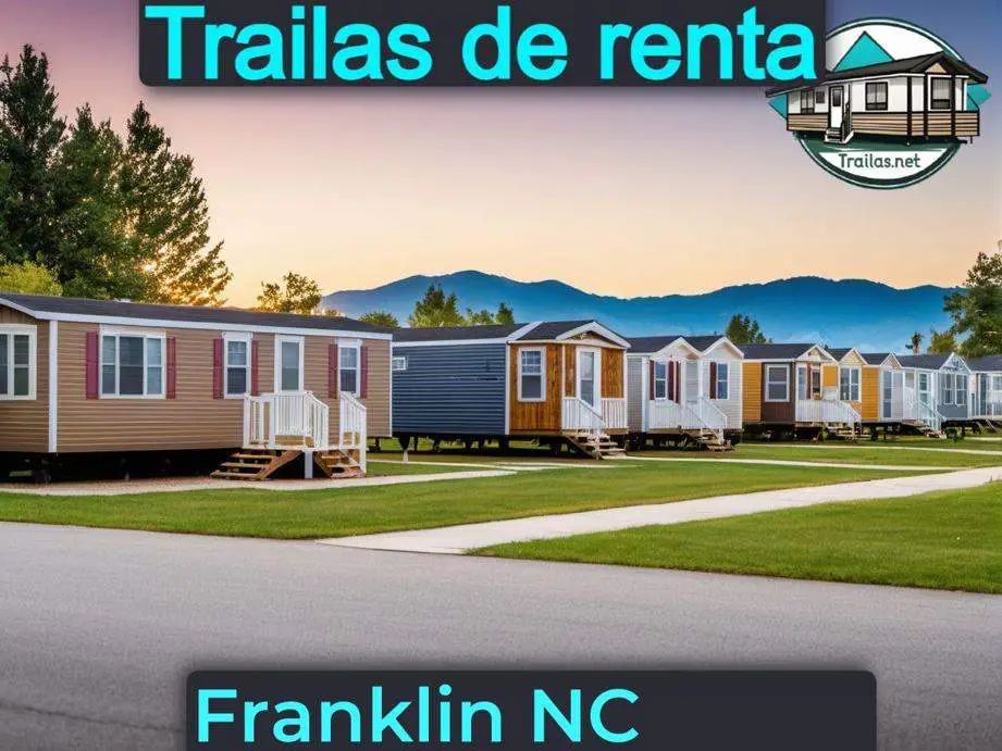Parqueaderos y parques de trailas de renta disponibles para vivir cerca de Franklin NC