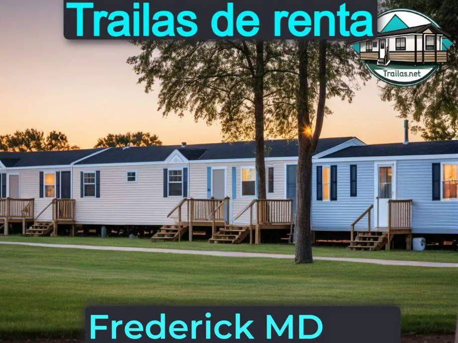 Parqueaderos y parques de trailas de renta disponibles para vivir cerca de Frederick MD