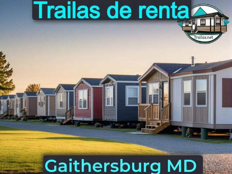 Parqueaderos y parques de trailas de renta disponibles para vivir cerca de Gaithersburg MD