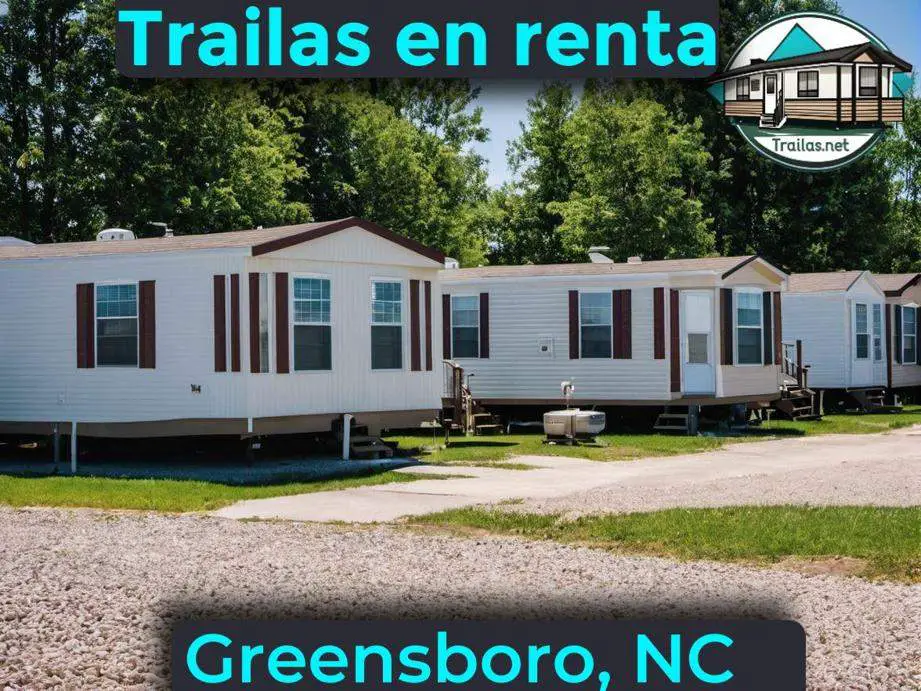 Parqueaderos y parques de trailas de renta disponibles para vivir cerca de Greensboro NC