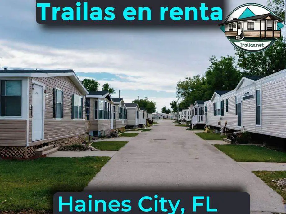 Parqueaderos y parques de trailas de renta disponibles para vivir cerca de Haines City FL