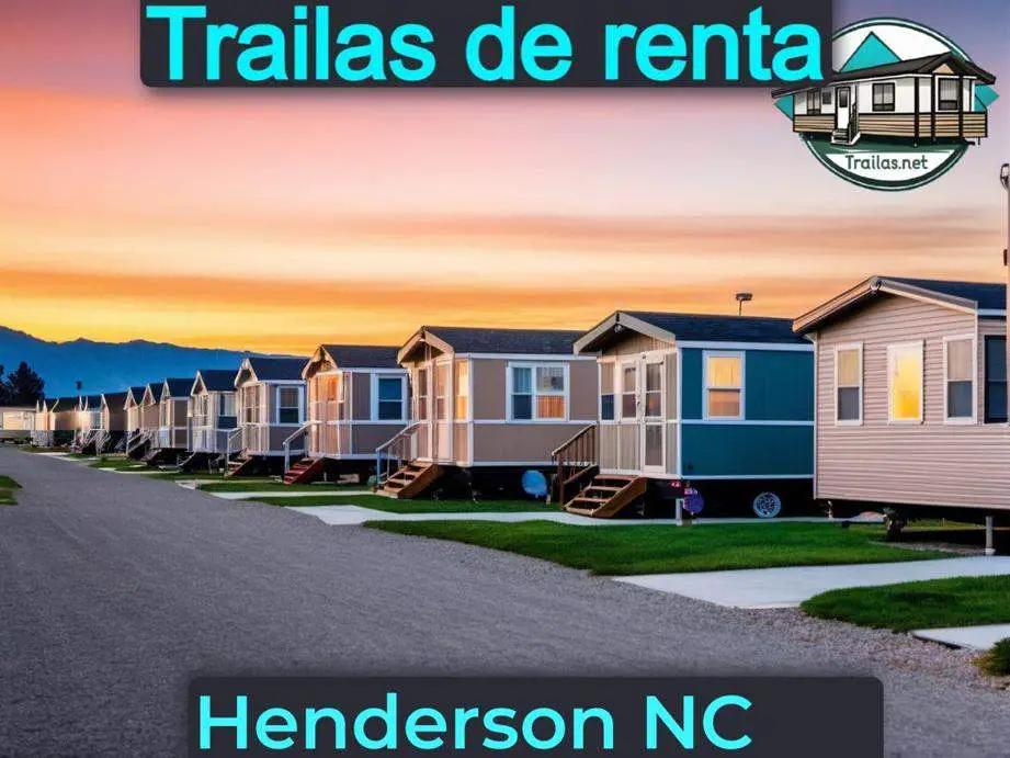 Parqueaderos y parques de trailas de renta disponibles para vivir cerca de Henderson NC