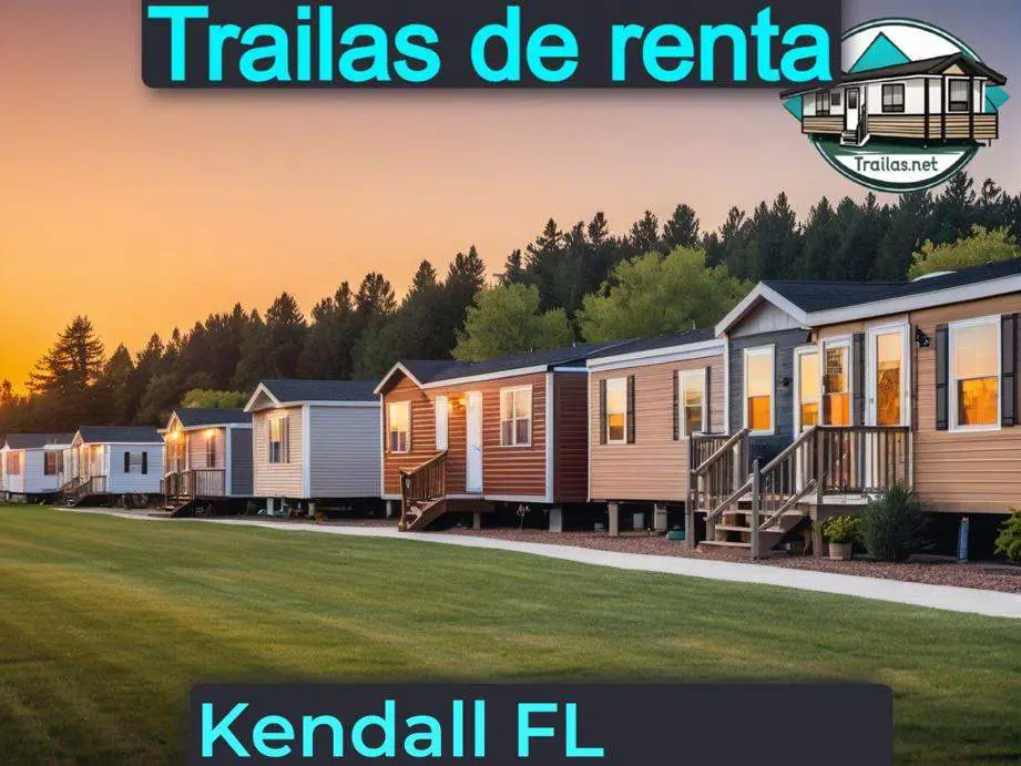 Parqueaderos y parques de trailas de renta disponibles para vivir cerca de Kendall FL