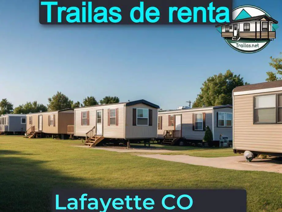 Parqueaderos y parques de trailas de renta disponibles para vivir cerca de Lafayette CO