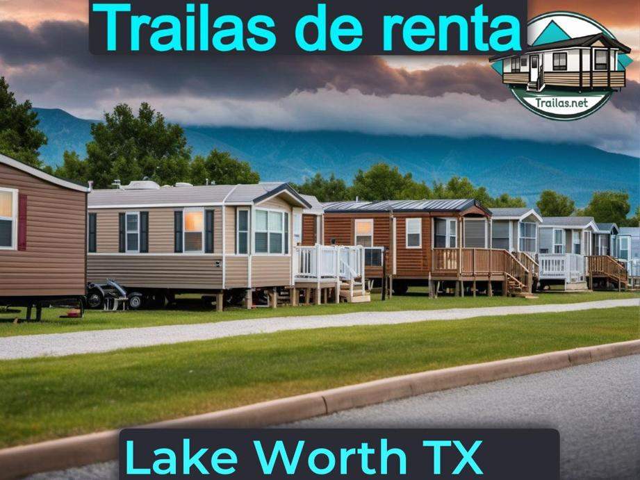 Parqueaderos y parques de trailas de renta disponibles para vivir cerca de Lake Worth TX