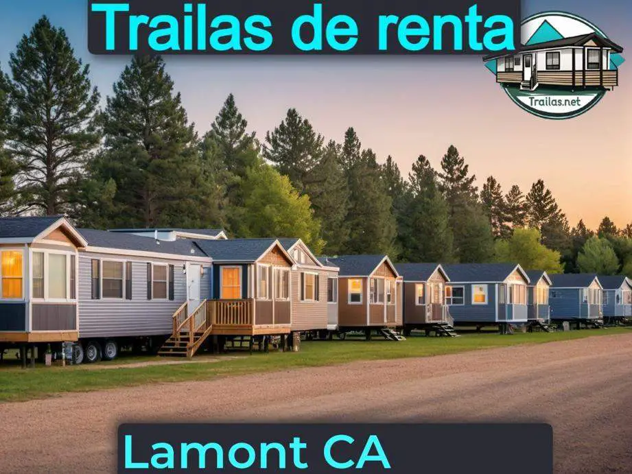 Parqueaderos y parques de trailas de renta disponibles para vivir cerca de Lamont CA
