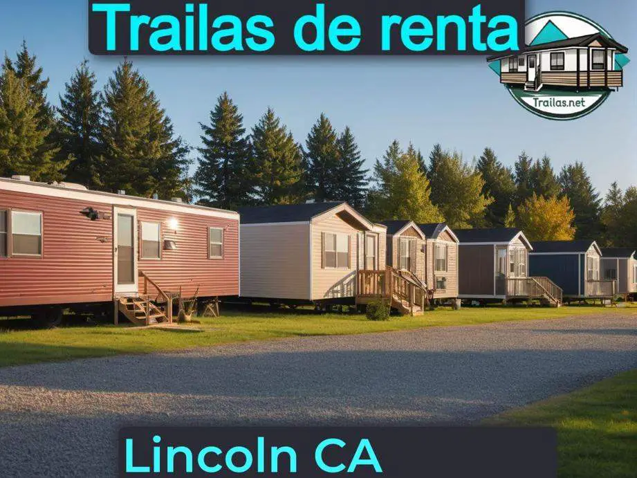 Parqueaderos y parques de trailas de renta disponibles para vivir cerca de Lincoln CA