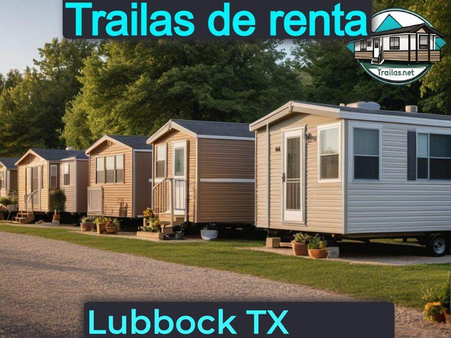 Parqueaderos y parques de trailas de renta disponibles para vivir cerca de Lubbock TX