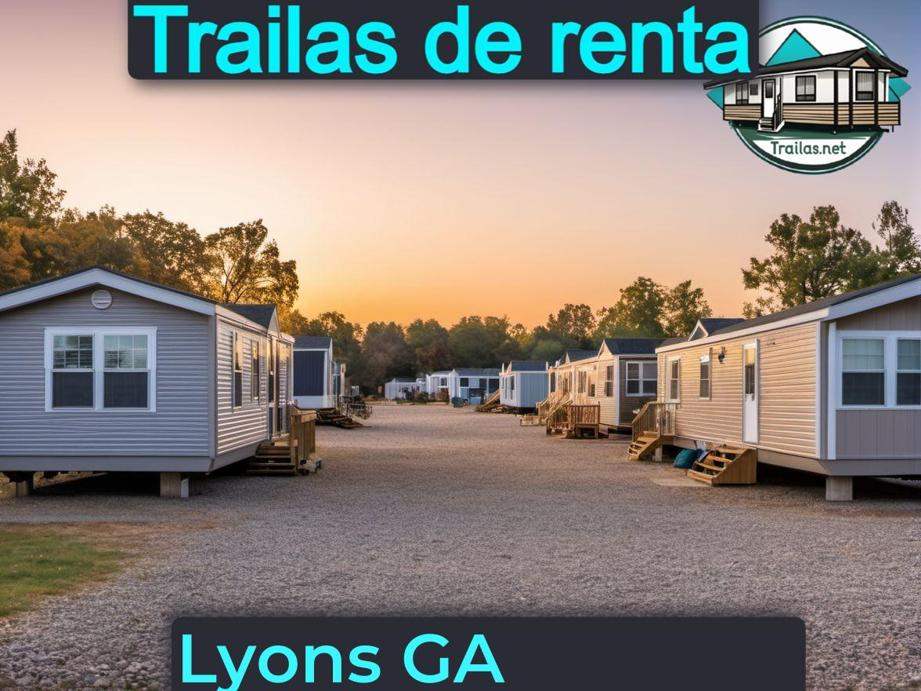 Parqueaderos y parques de trailas de renta disponibles para vivir cerca de Lyons GA