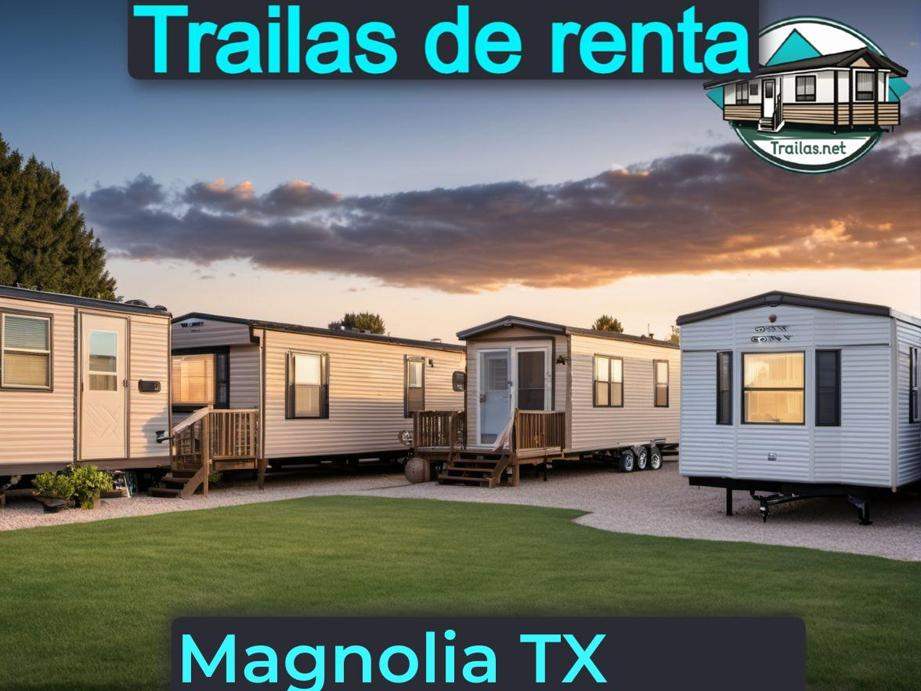 Parqueaderos y parques de trailas de renta disponibles para vivir cerca de Magnolia TX