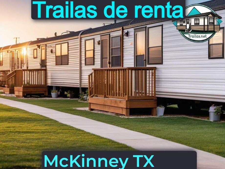 Parqueaderos y parques de trailas de renta disponibles para vivir cerca de McKinney TX