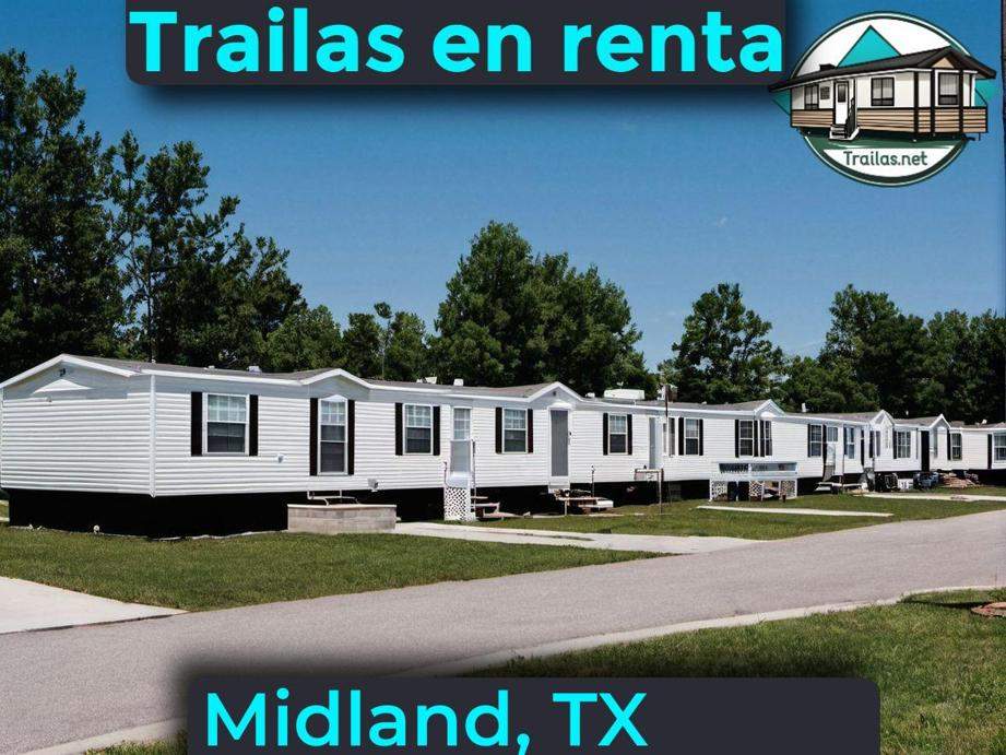Parqueaderos y parques de trailas de renta disponibles para vivir cerca de Midland TX