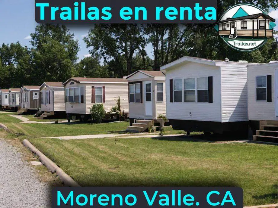 Parqueaderos y parques de trailas de renta disponibles para vivir cerca de Moreno Valley CA